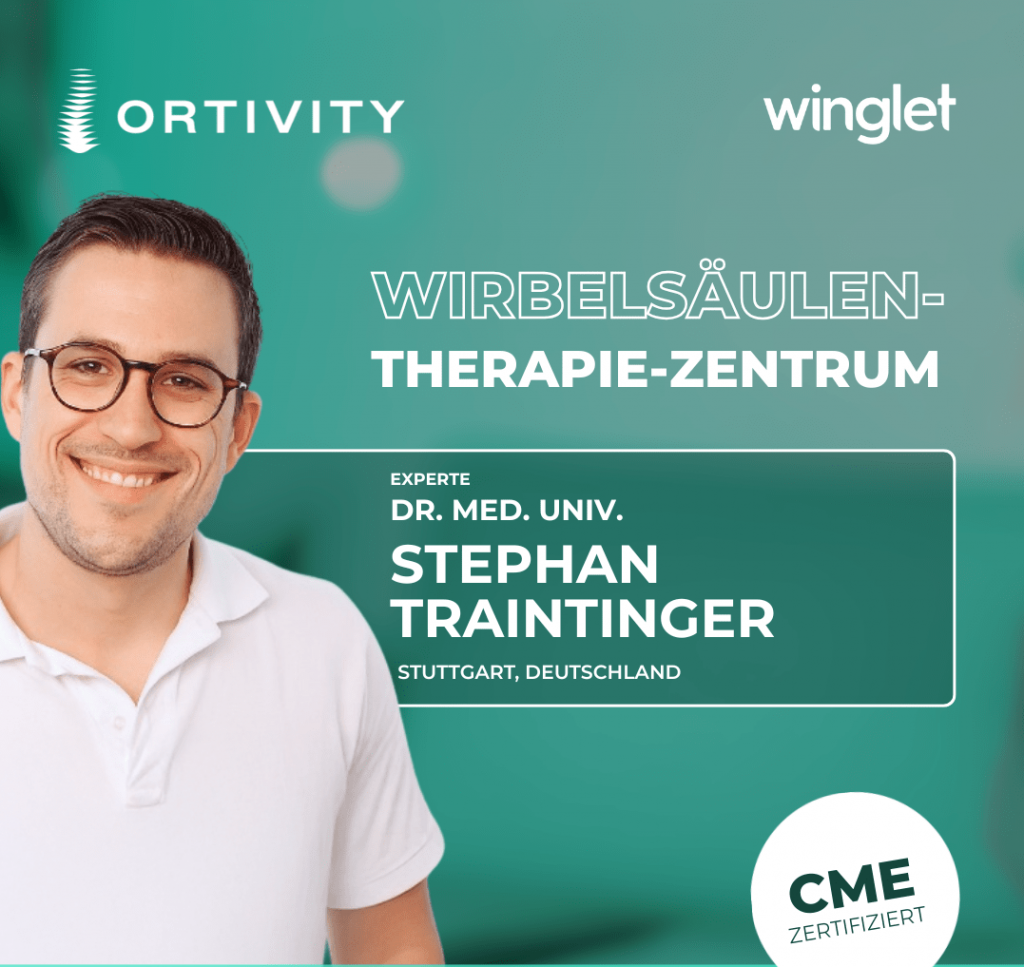 Fortbildung zum Thema Lumbale Wirbelsäulentherapie mit Stephan Traintinger am 12. November im Rahmen der ORTIVITY Academy